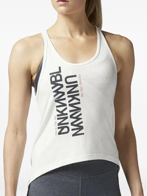 Reebok crossfit muscle tank top White AC4185