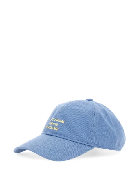 Drôle De Monsieur embroidery cap Blue KCP151CO138ATBL