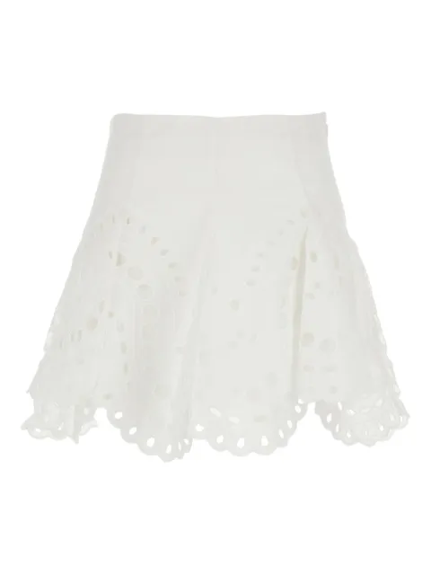 Charo Ruiz Ibiza Sail eyelet skirt White 263400WHITE