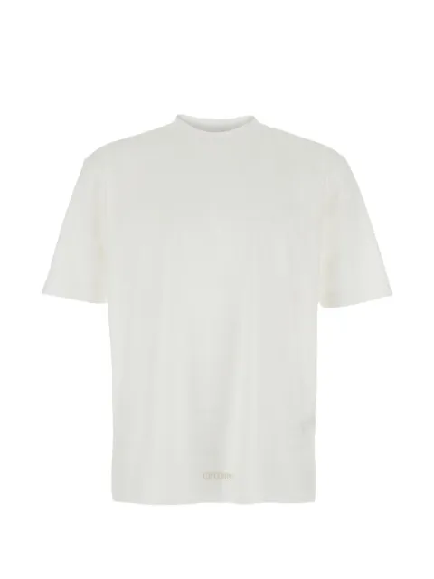 C.P. Company logo-detail cotton T-shirt White 20CMTS243A110666W103