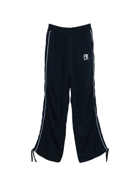 RHUDE Parachute mesh-piping track pants Blue RHSS26PA01203