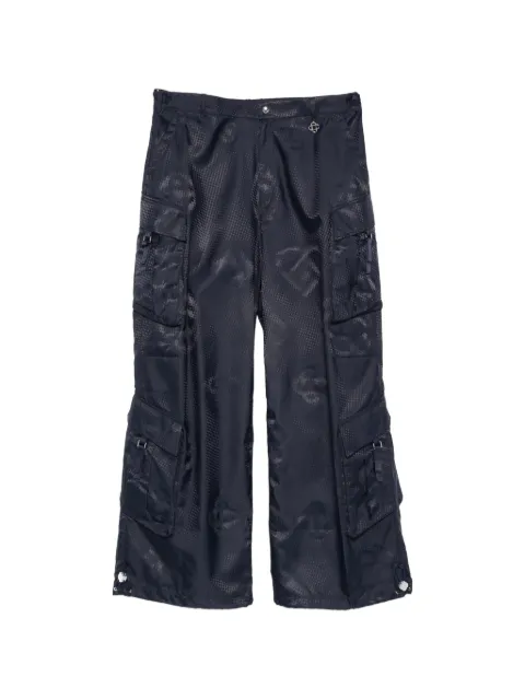 Casablanca cargo trousers Blue MSS26TR42002