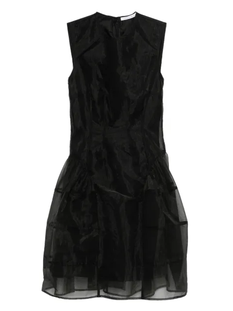 Cecilie Bahnsen crew-neck mini dress Black 425RTW10015