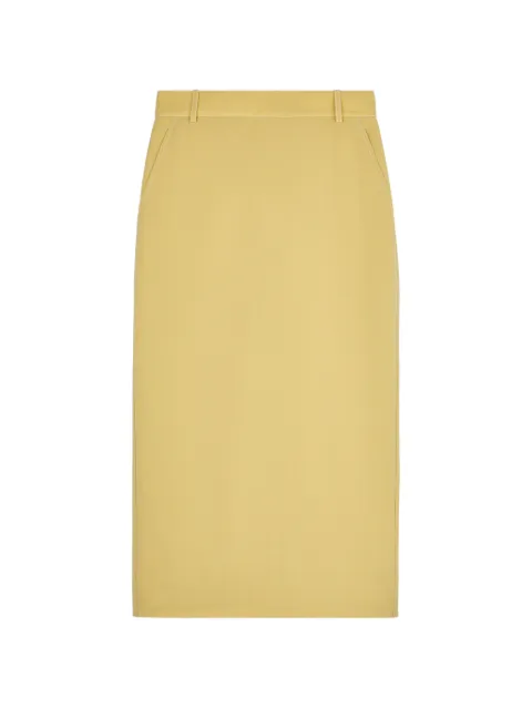 Tod's pocket detail midi skirt Yellow X4W92525040YAX