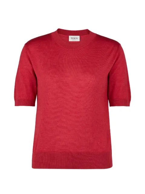 Tod's short-sleeve sweater Red X8WC1528940VRK