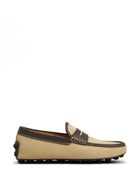Tod's Gommino canvas loafers Neutrals XXM52K0KJ80VAY