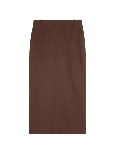 Tod's pocket detail midi skirt Brown X4W92525040YAW