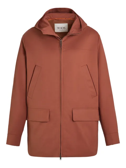 Tod's hooded parka coat Brown X1M15521170IIE
