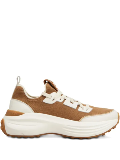 Tod's logo-detail lace-up sneakers Brown XXW81L0KD80V43