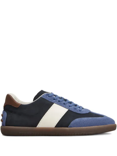 Tod's lace-up stripe sneakers Blue XXM68C0JF50V0S