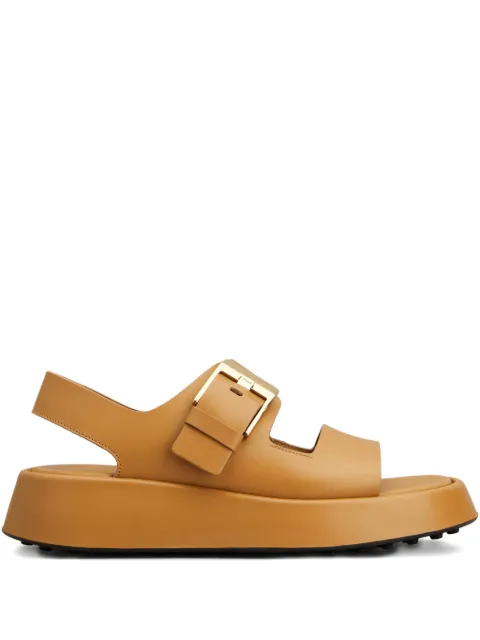 Tod's buckle-strap sandals Brown XXW95L0KA50N6M