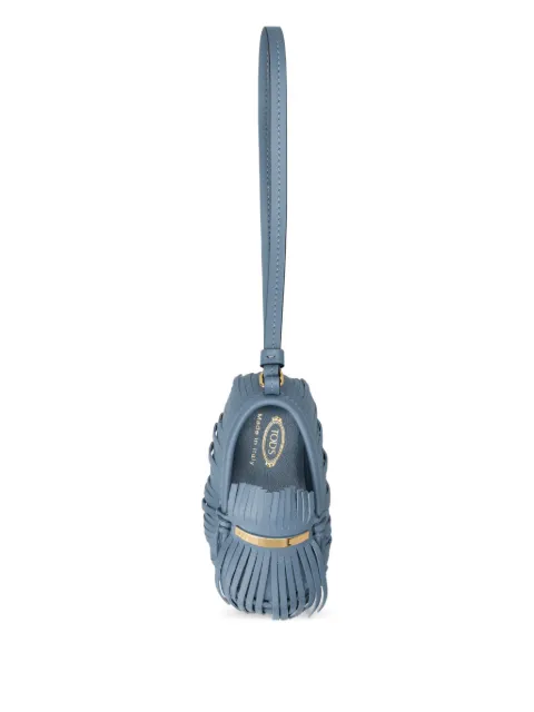 Tod's fringed charm Blue XAWCFLX2400ROR