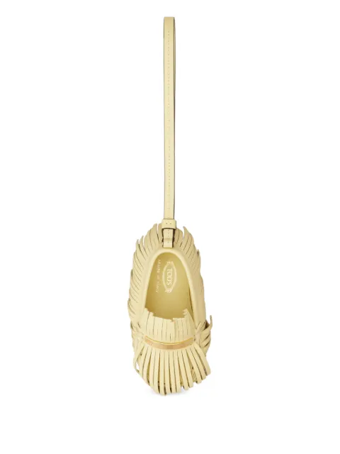 Tod's fringed charm Yellow XAWCFLX2400ROR