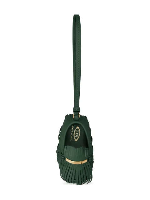 Tod's fringed charm Green XAWCFLX2400ROR