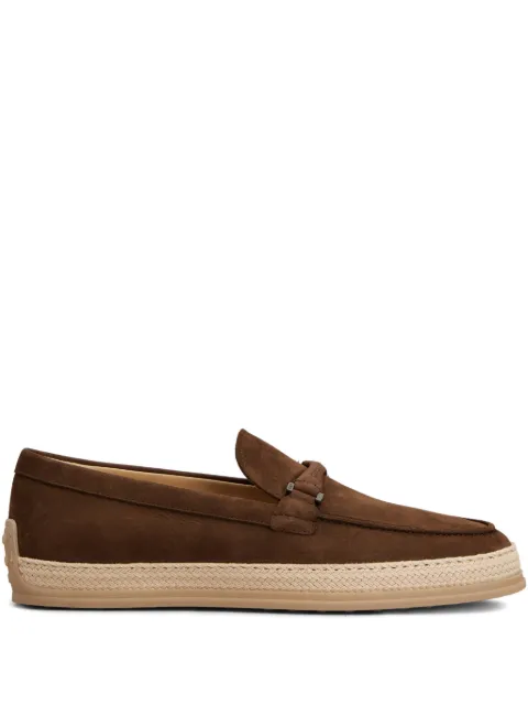 Tod's suede loafers Brown XXM0TV0KE306RN