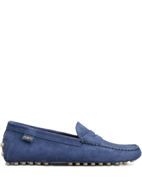 Tod's Gommino suede loafers Blue XXW22L00010RE0