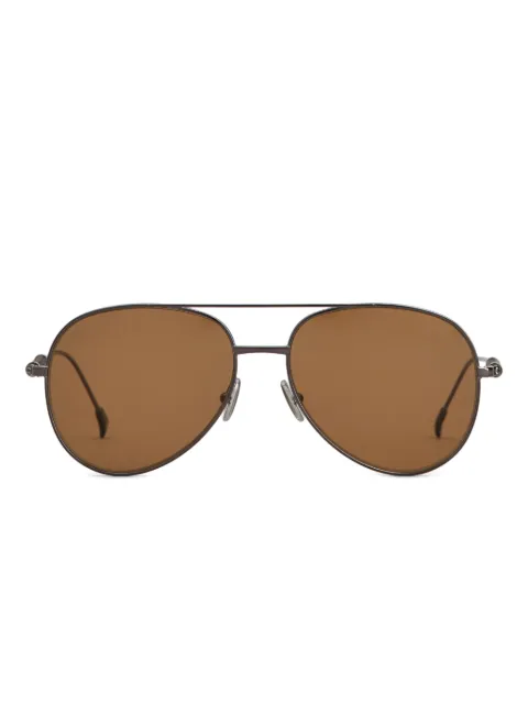 Tod's pilot-frame sunglasses Brown XOM03915616AGU