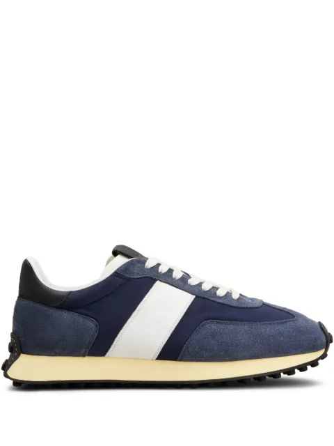 Tod's panelled lace-up sneakers Blue XXM26L0JX60PQN