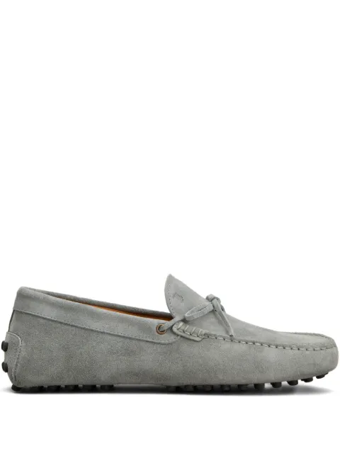 Tod's suede boat shoes Grey XXM22L0JV80RE0