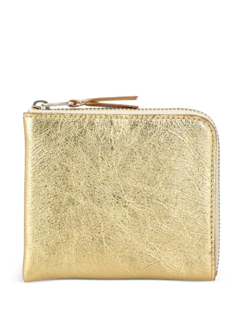 Comme Des Garçons Wallet zip small wallet Gold SA3100G1