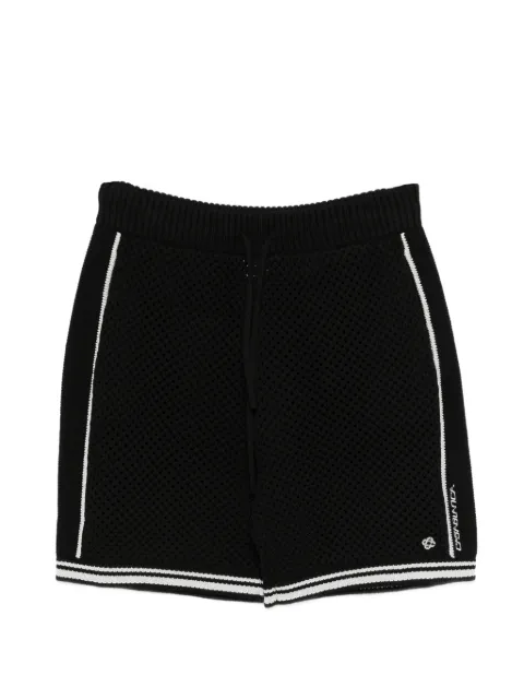 Casablanca logo-detail drawstring shorts Black MSS26KW132101