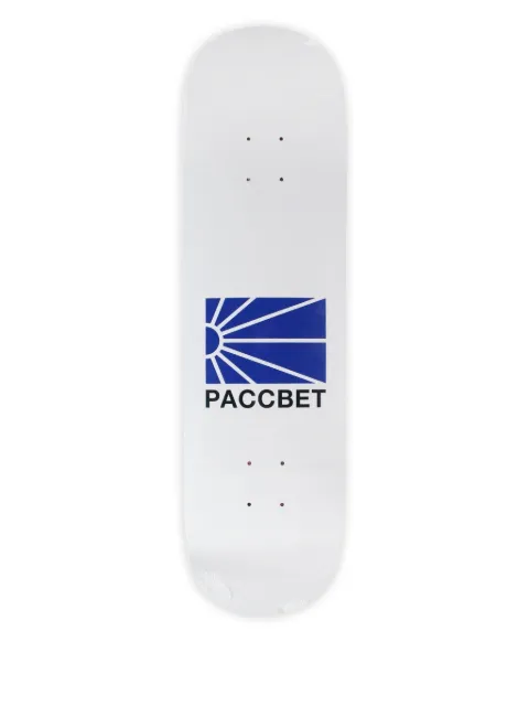 RASSVET wood skateboard White PACC8SK12
