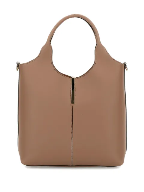 Tod's removable-strap hook leather shoulder bag Neutrals XBWEBRF0200UBL