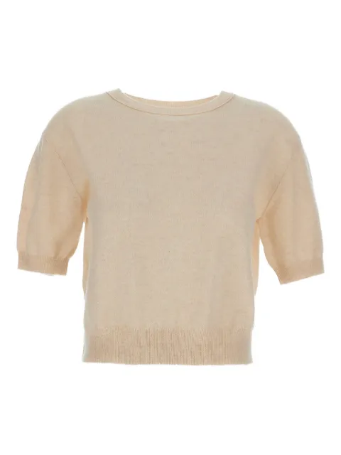 Lisa Yang ribbed short-sleeve T-shirt Neutrals 2026311OT