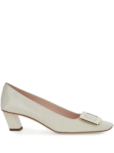 Roger Vivier Belle Vivier patent leather pumps Neutrals RVW00600920D1P