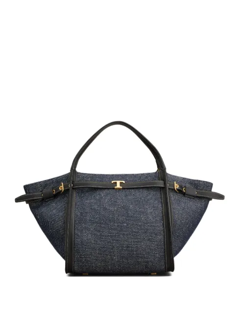 Tod's T Timeless shopping tote bag Blue XBWTIMAT200U6J