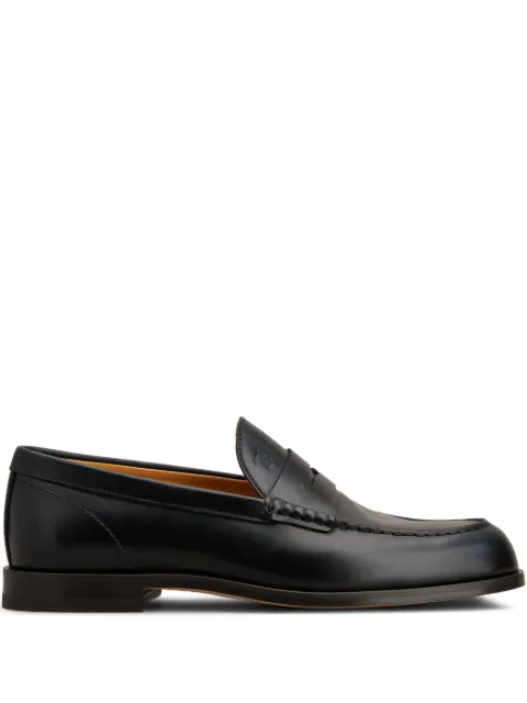 Tod's leather loafers Black XXM96L0KA80LYG