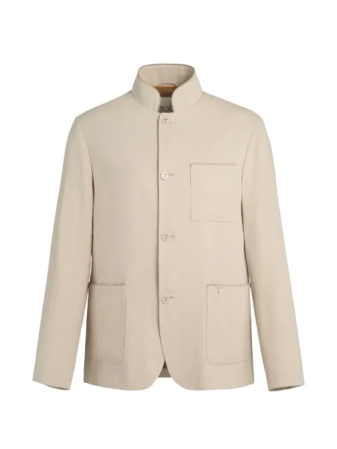 Tod's Castello chest-pocket jacket Neutrals X1M42520740XYW