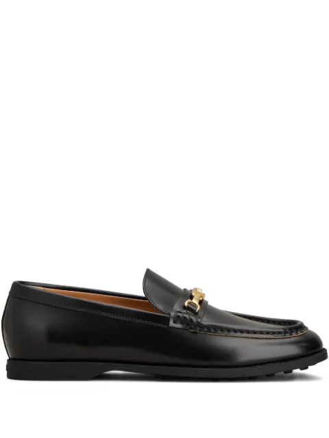 Tod's gold-tone hardware loafers Black XXW01M0KB60U18