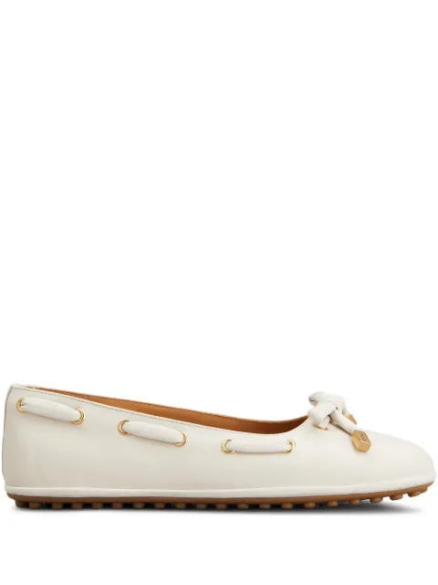 Tod's bow-detail ballet flats Neutrals XXW04M0KC40SWZ