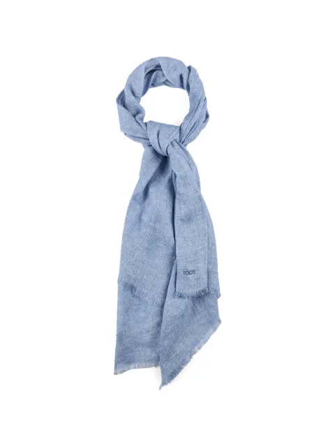 Tod's logo-detail scarf Blue X9MF2529400YEU