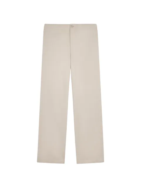 Tod's drawstring buttoned trousers Neutrals X3M81524150ZYD
