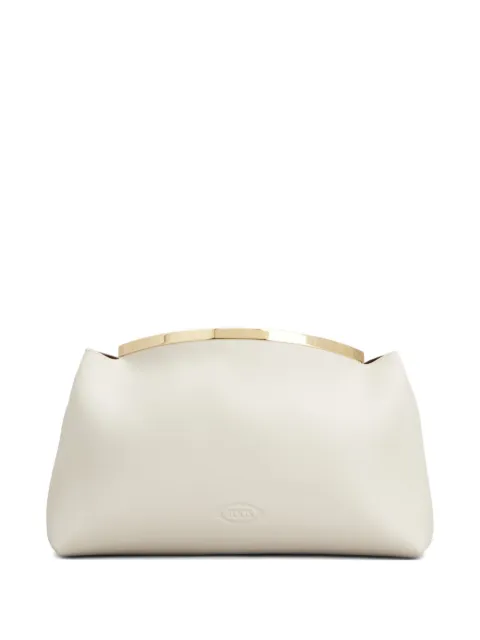 Tod's trim clutch bag Neutrals XAWCRNY2400ROR