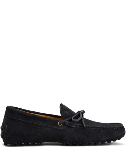 Tod's Gommino tie detail loafers Grey XXM22L0JV80RE0