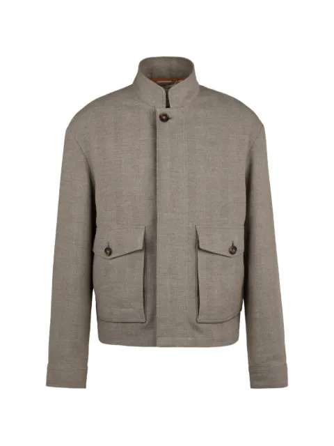 Tod's maxi-pockets short jacket Neutrals X1M12520780YDB