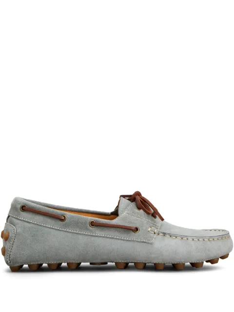Tod's lace-up boat shoes Grey XXM52K05300RE0