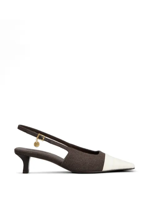 Tod's croc-effect slingback pumps Brown XXW10M0KJ51VD9