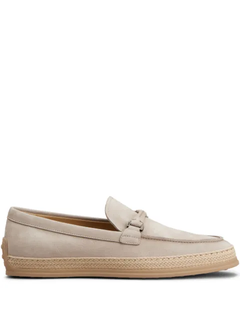 Tod's suede loafers Neutrals XXM0TV0KE306RN