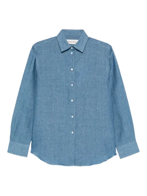 Róhe long-sleeve shirt Blue 41819069