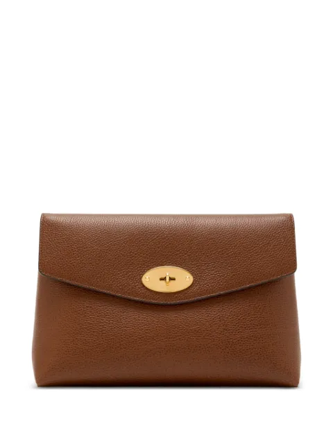 Mulberry large Darley cosmetic pouch Brown RL8853552