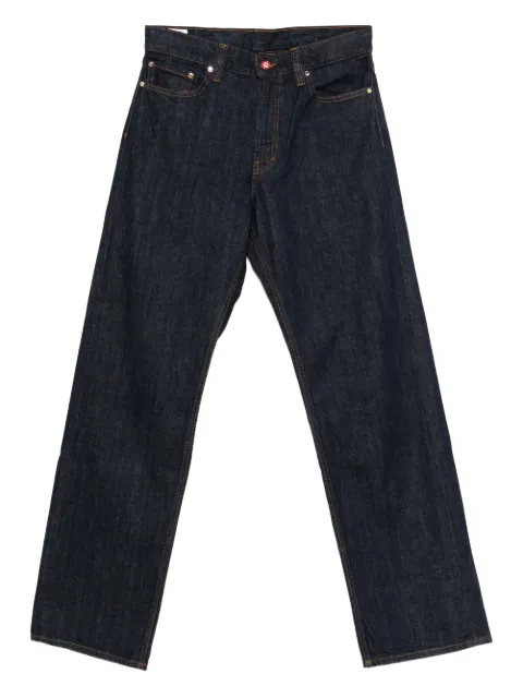 Casablanca logo-patch jeans Blue MSP26TR33001