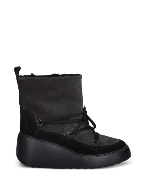 Fly London lace-up platform boots Grey P601725003