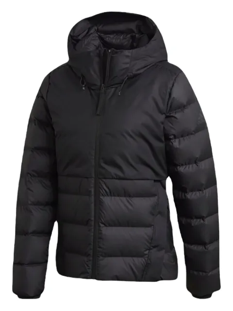 adidas hooded black jacket Black FT2510