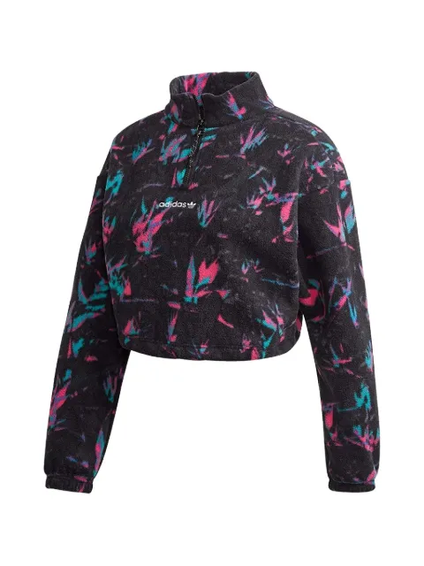 adidas half-zip sweater Black GC8753