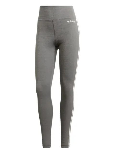adidas three-stripes logo leggings Grey FI0830