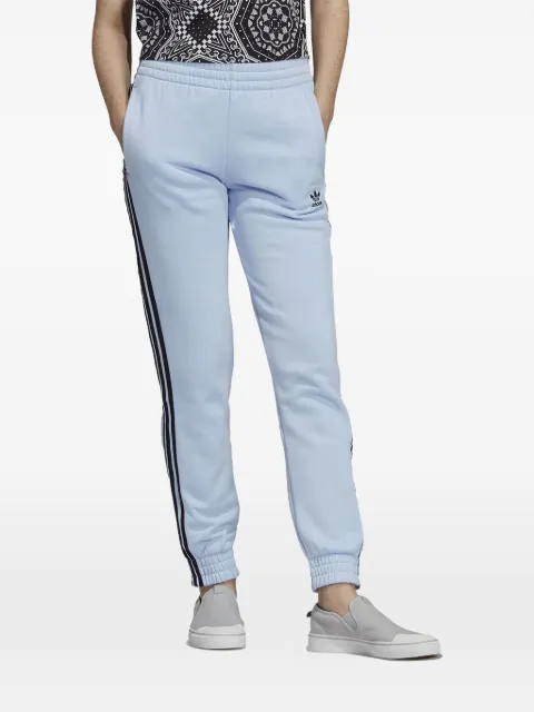 adidas cuffed-hem track pants Blue DU9862